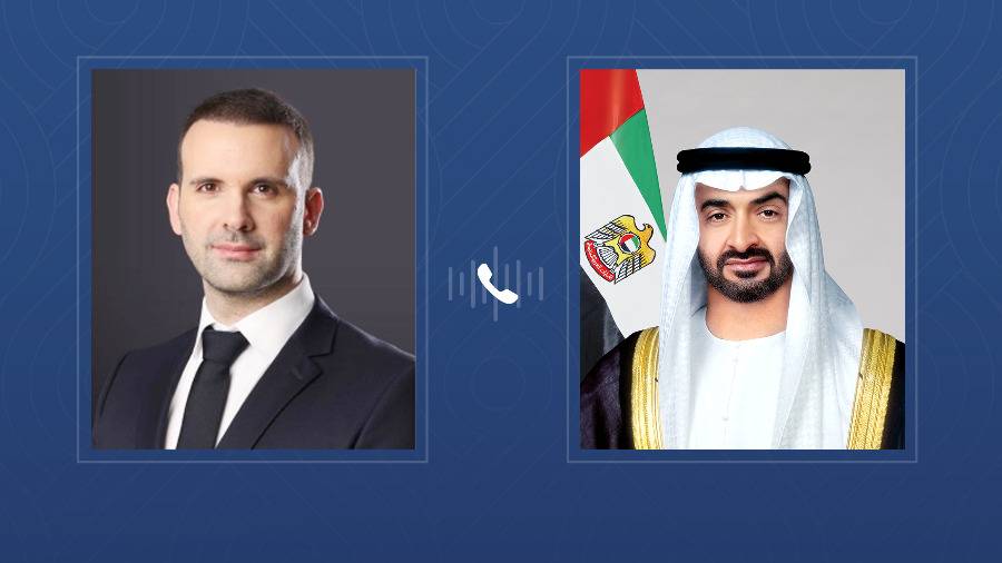 محمد بن زايد ورئيس وزراء مونتينيغرو يبحثان التطورات في المنطقة