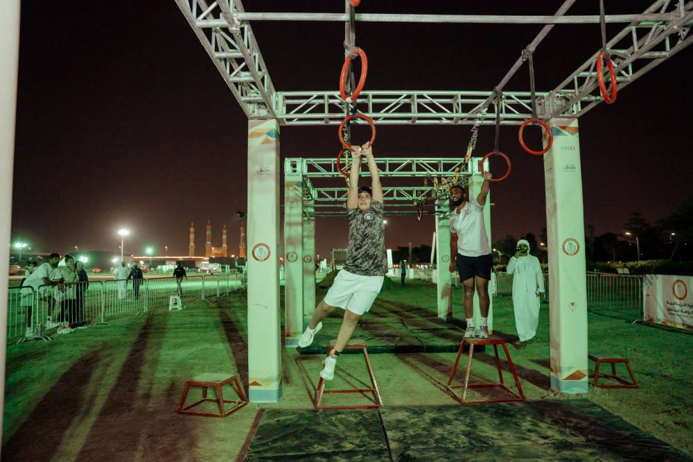 جانب من المنافسات