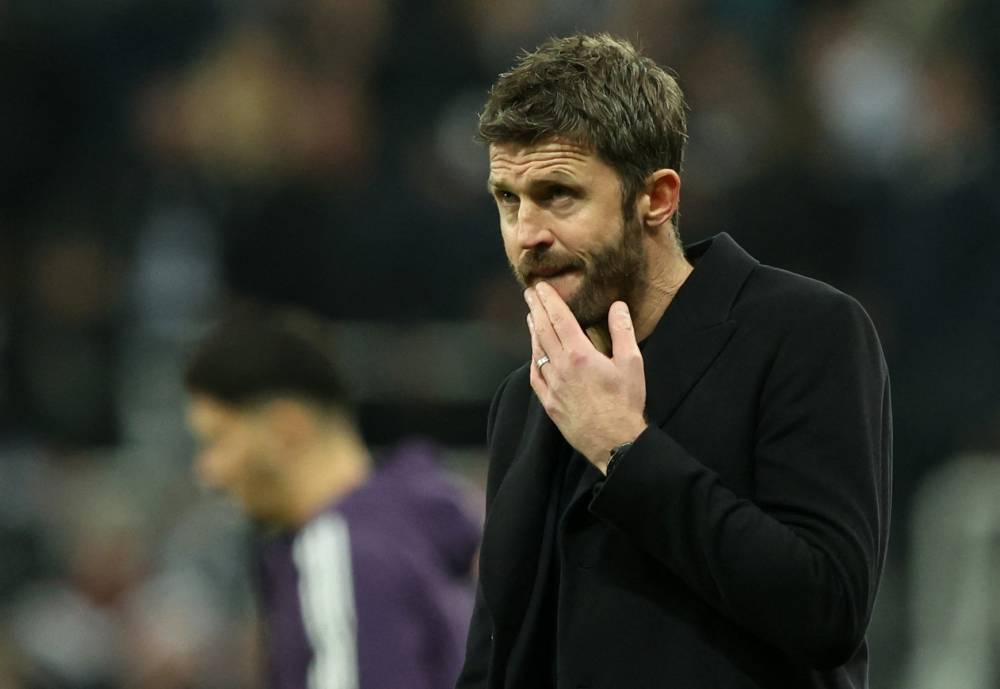 كاريك بعد الهزيمة في معقل نيوكاسل