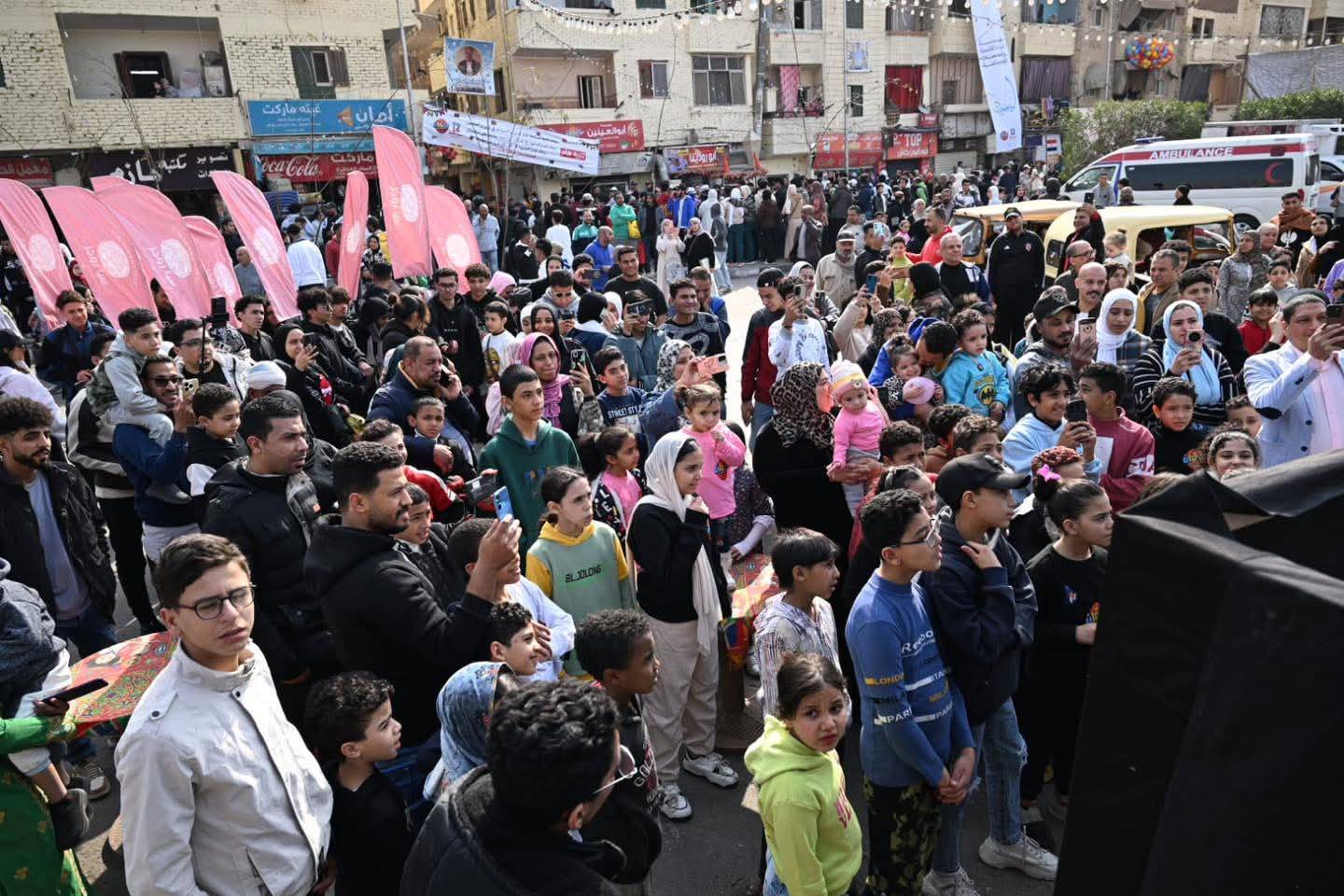 وزارة الثقافة المصرية تشارك لأول مرة في إفطار المطرية الجماعي