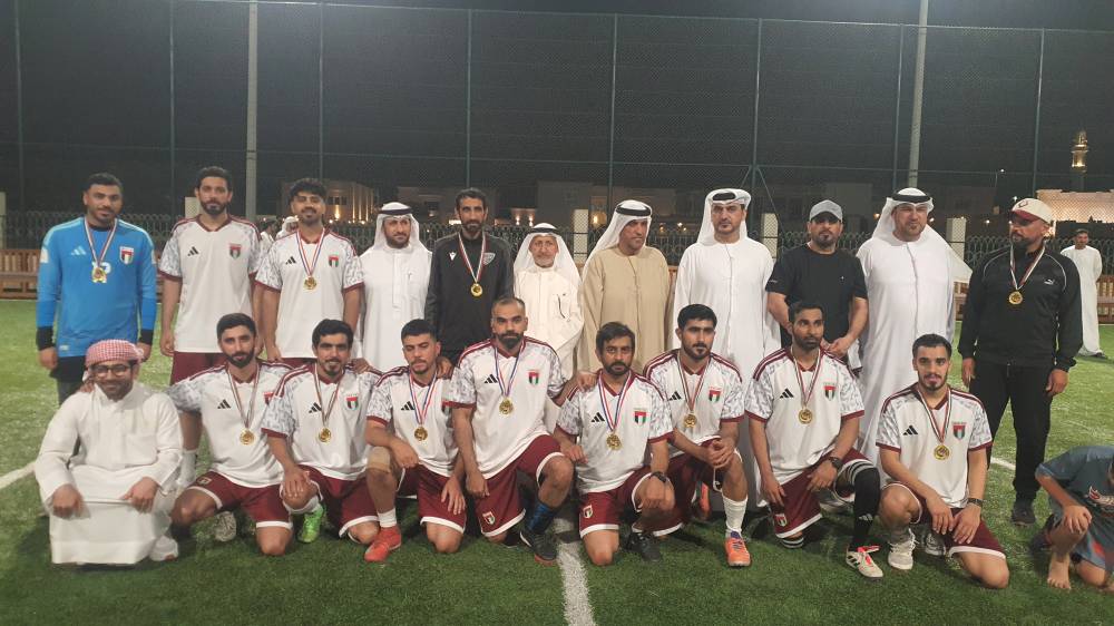 خلال تتويج الفائزين