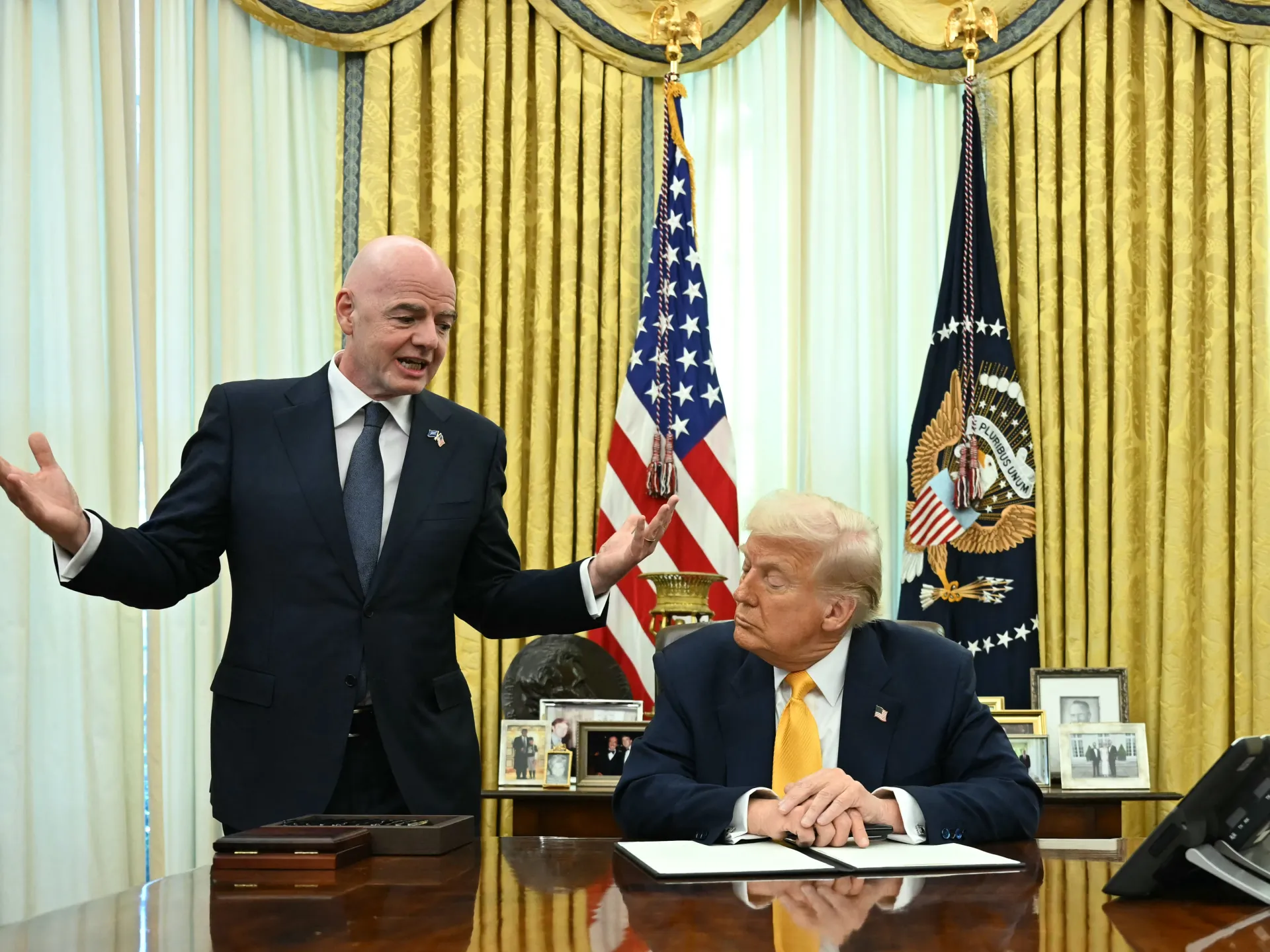 رئيس «الفيفا»: ترامب يرحب بمشاركة إيران في كأس العالم