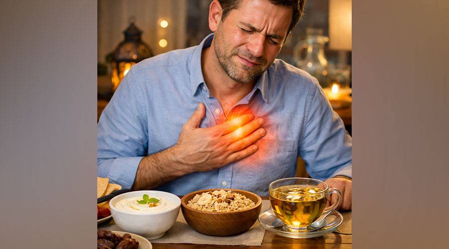 مشروبات وأطعمة تقلل الشعور بالحرقة بعد الإفطار