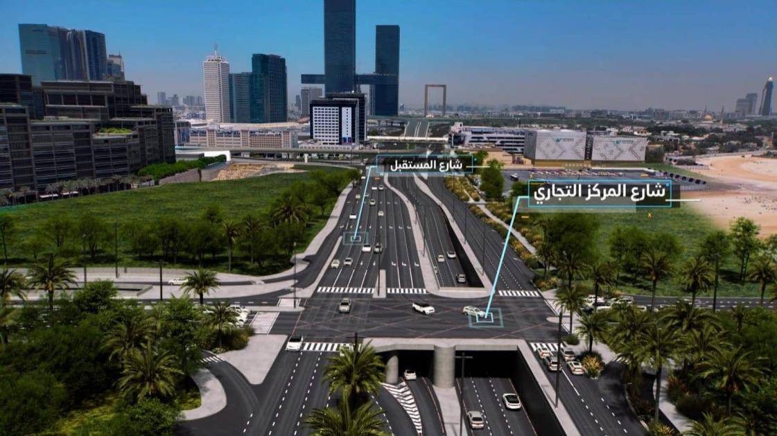 دبي.. تحويلات مرورية مؤقتة الخميس عند تقاطع شارع المستقبل والمركز التجاري