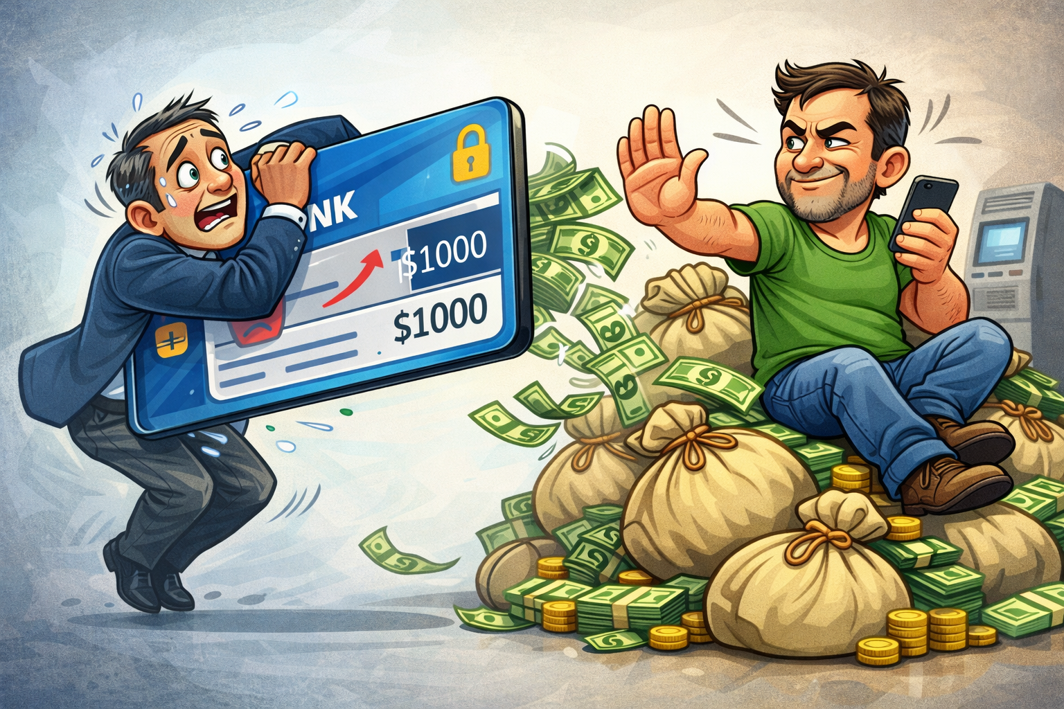 20 ألف درهم غرامة لامتناعه عن رد 2000 تلقاها بالخطأ