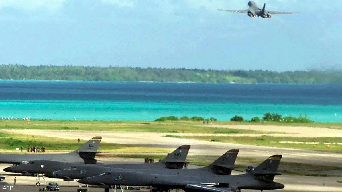 إيران تفشل في استهداف قاعدة أمريكية بريطانية بصاروخين