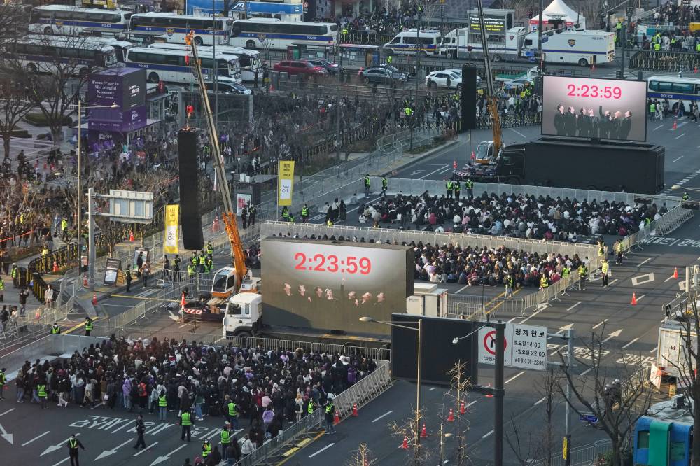 4 ملايين نسخة من ألبوم «بي تي إس» في يوم