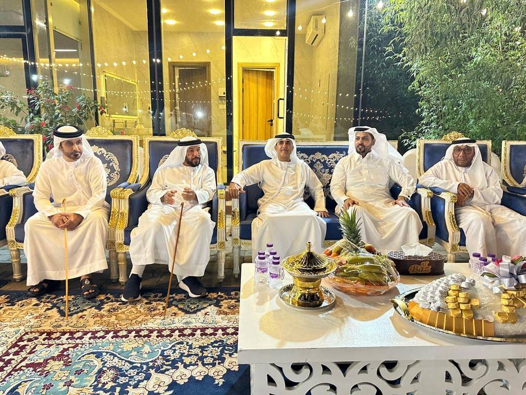 سالم بن سلطان يحضر احتفالية عيد الفطر في الفحلين برأس الخيمة