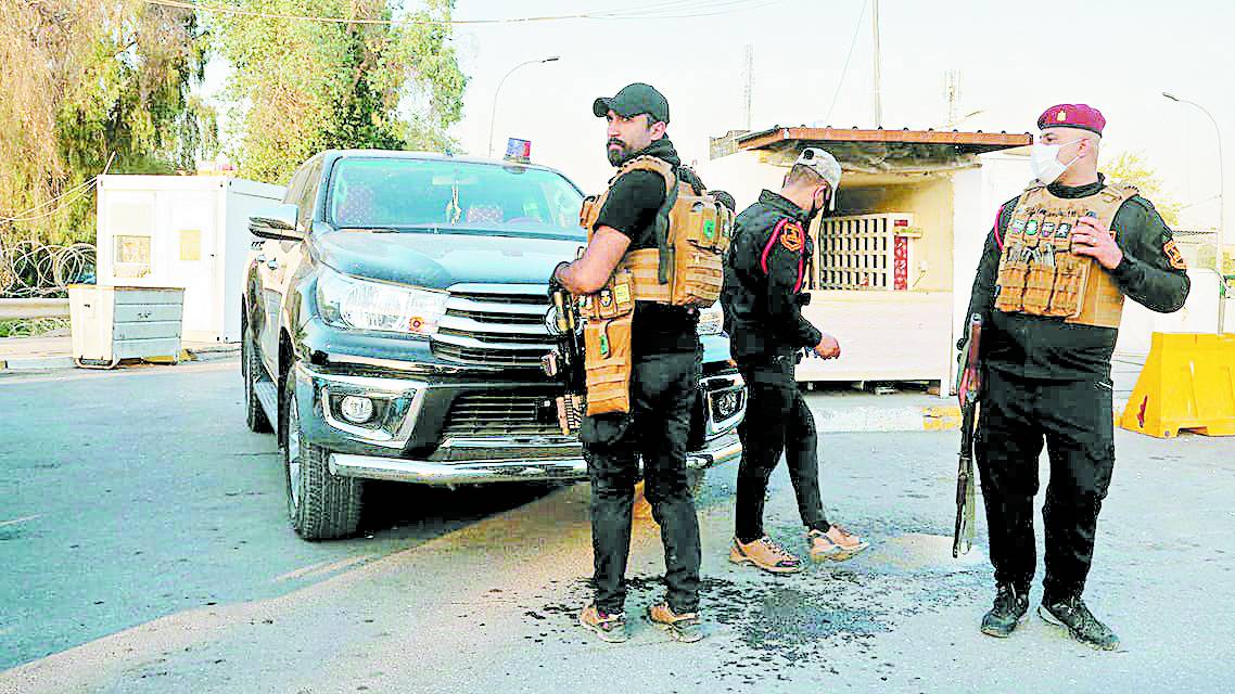 انتشار قوات أمنية عراقية في بغداد (ارشيفية)