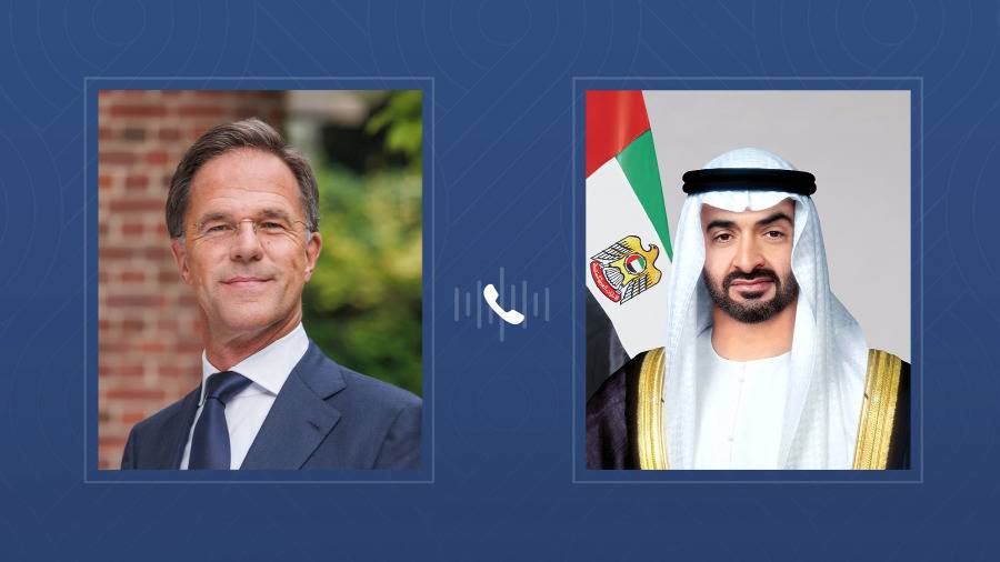 محمد بن زايد وأمين عام «الناتو» يبحثان تداعيات الأوضاع في المنطقة