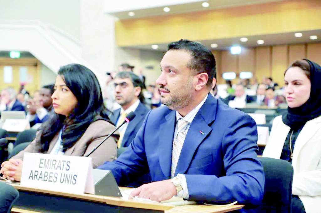 جمال المشرخ يلقي كلمة الدولة 