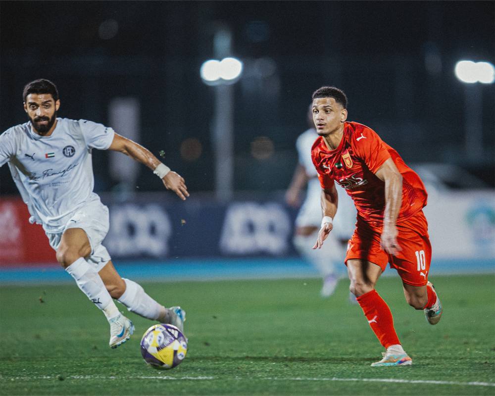 من مباراة يونايتد والفجيرة 