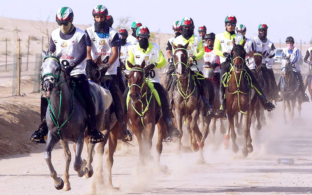 من نسخة سابقة لمهرجان ولي عهد دبي