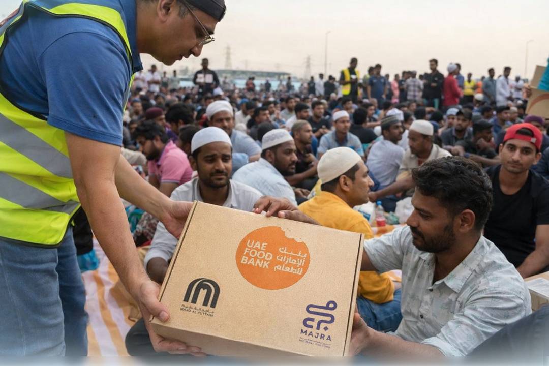 بنك الإمارات للطعام يوزّع 5000 وجبة على العمال