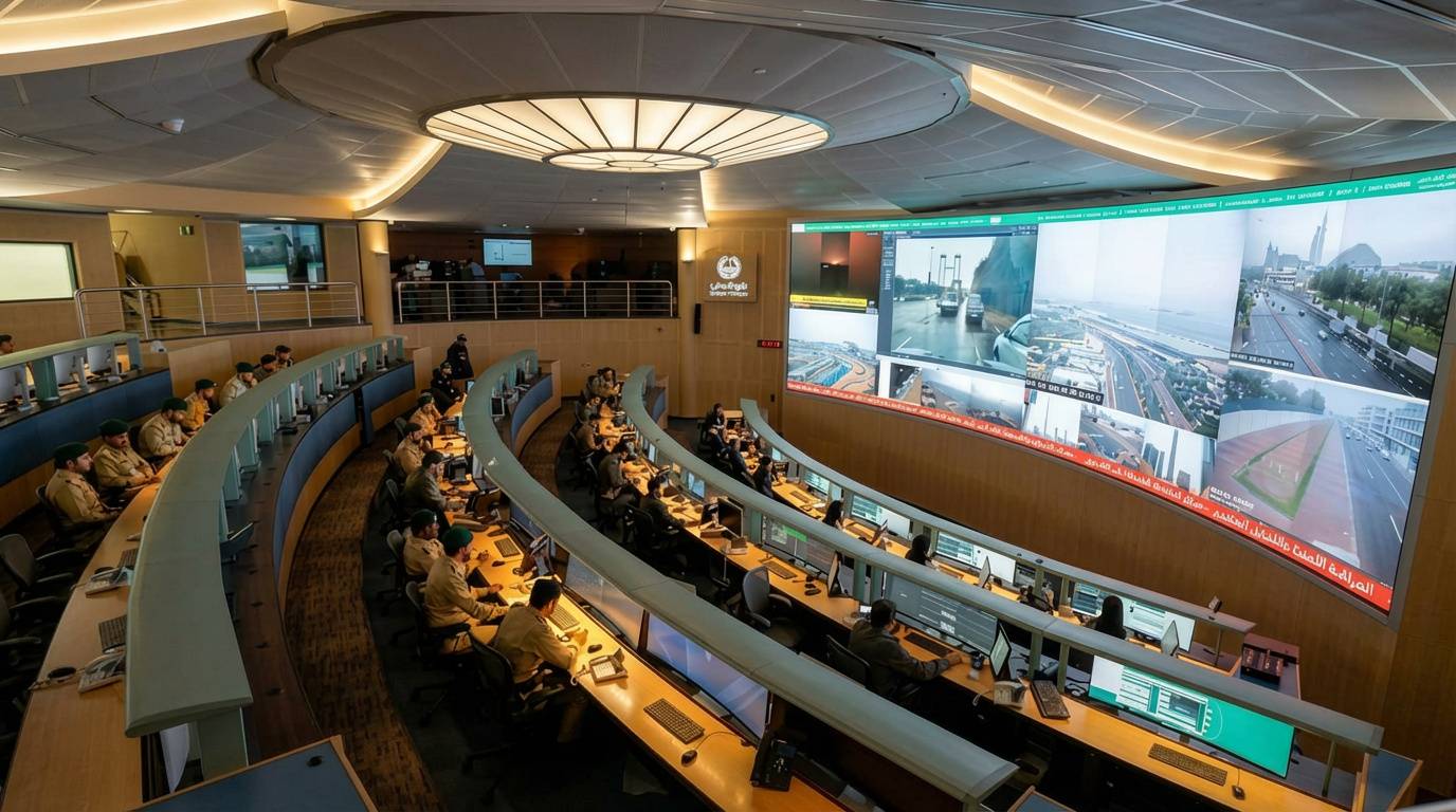 مُتلقو البلاغات في شرطة د	بي استجابوا لـ 56,608 مكالمة	 أثناء المنخفض الجوي.jpg