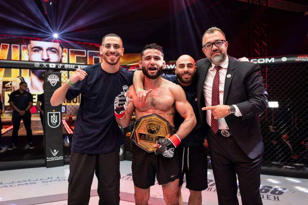 علاوي يحافظ على لقب وزن الديك في «محاربي الإمارات»