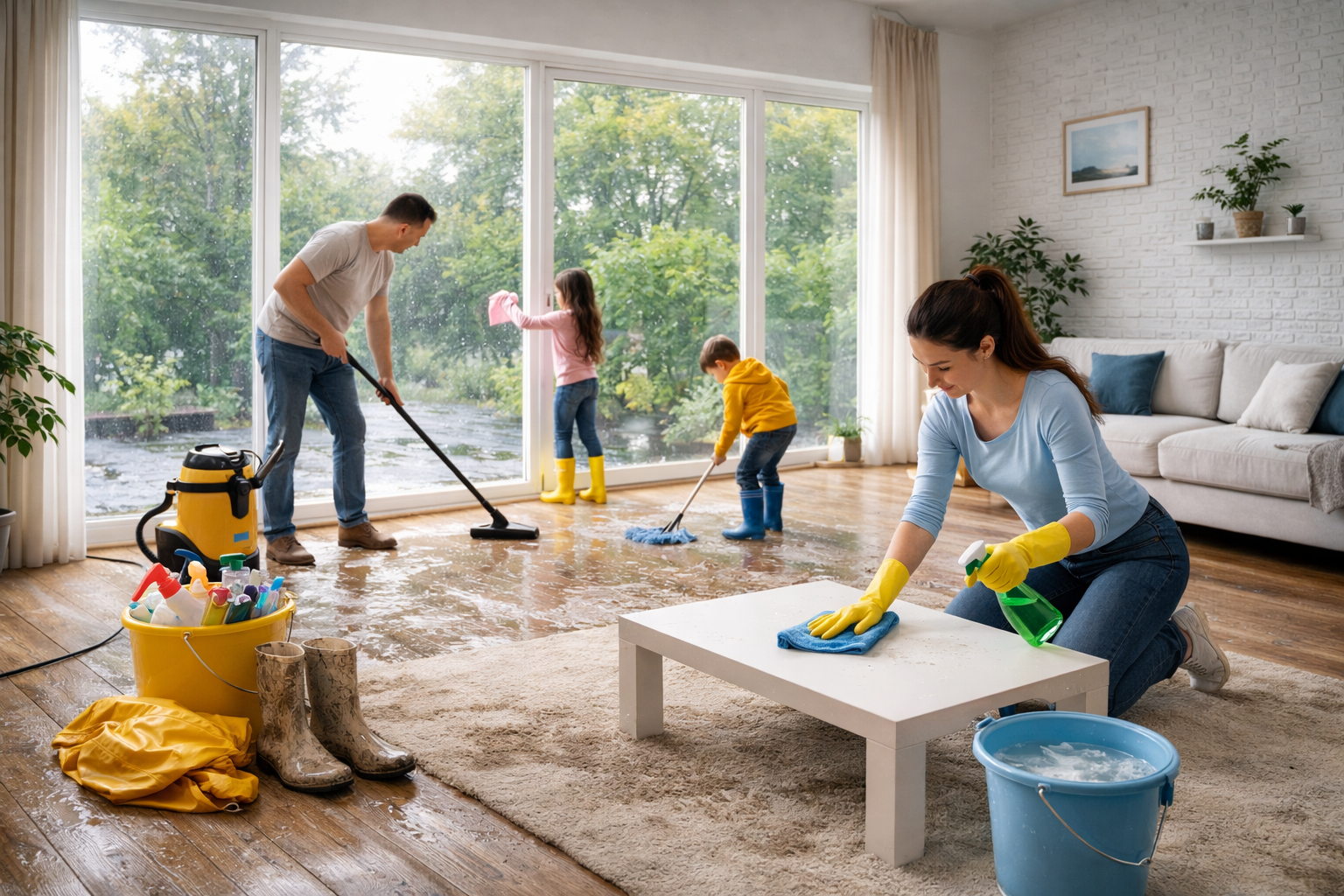 التنظيف العميق.. عناية تدعم صحة الأسرة بعد الأمطار