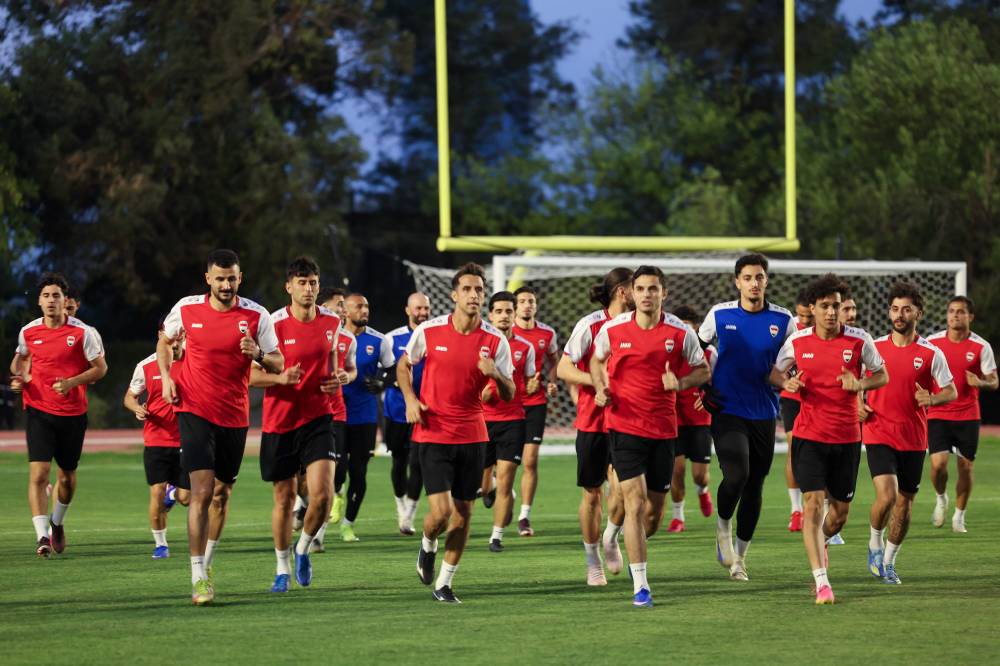 لاعبو العراق جاهزون للمهمة التاريخية