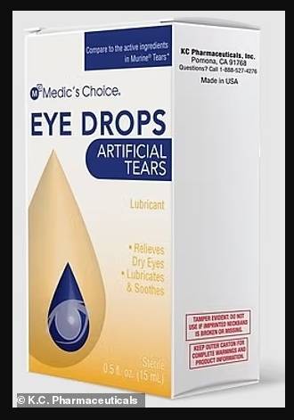 سحب أكثر من 3 ملايين قطرة عين في أمريكا