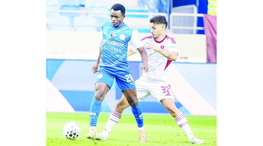 من مباراة النصر والوحدة