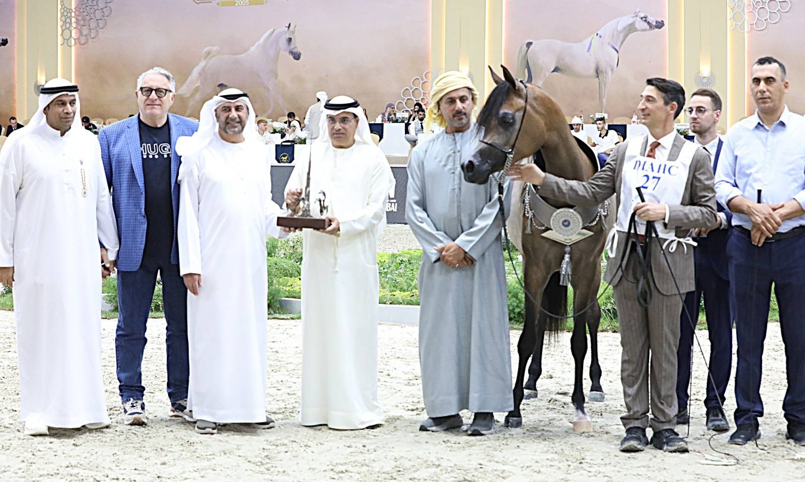 خلال تتويج أبطال مربط دبي