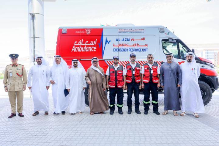 «إسعاف دبي» تكشف منظومة مركبات متعددة المهام