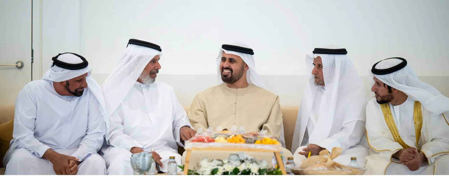 ذياب بن محمد بن زايد يحضر أفراح المنهالي