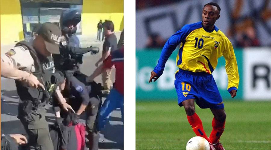 الشرطة تخلص لارا من أيدي الناس