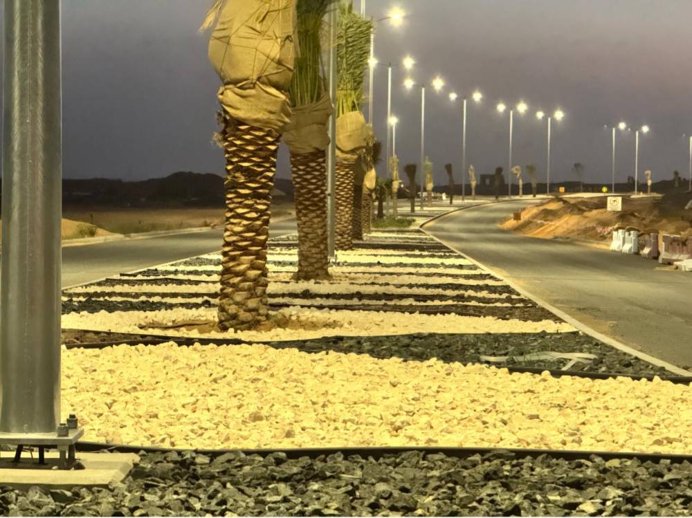 إنجاز 70% من البنية التحتية للمرحلة الثانية من «أرابيان هيلز» في العين