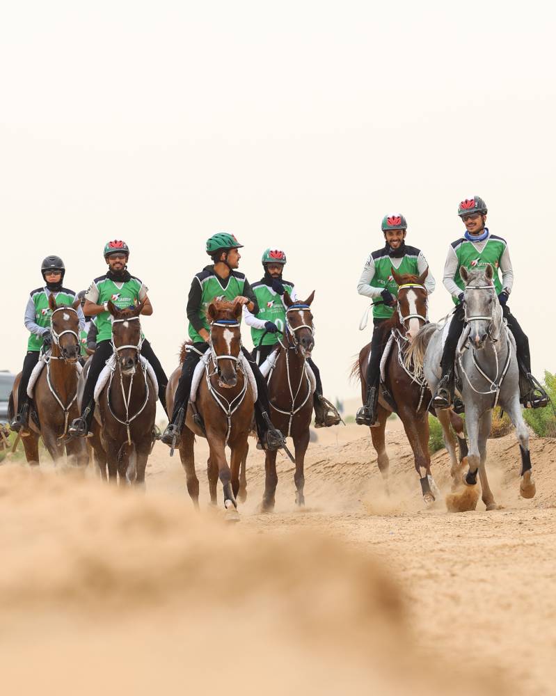 جانب من المنافسات