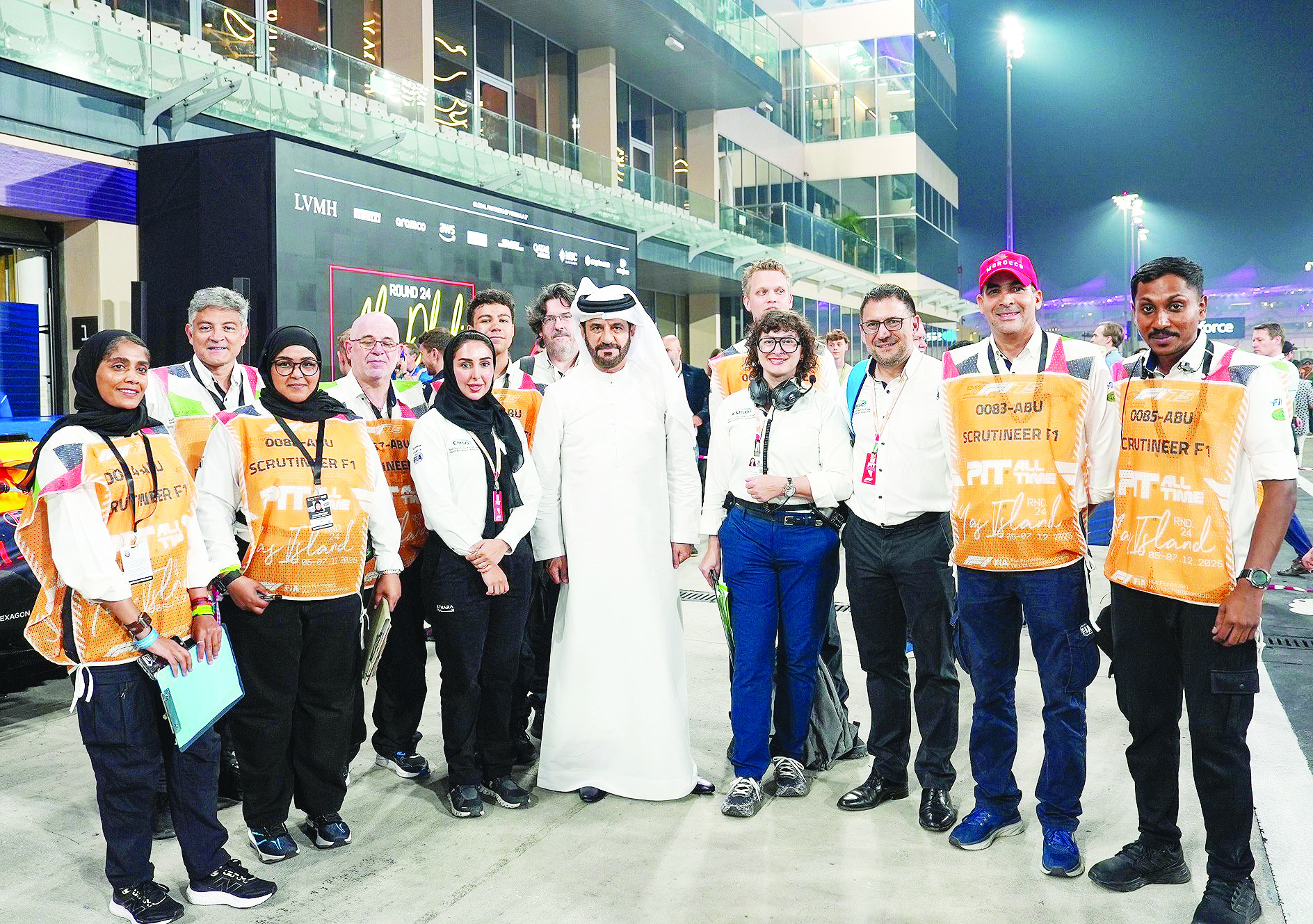 20 ألف متطوع يدعمون موسم الفورمولا 1 سنوياً