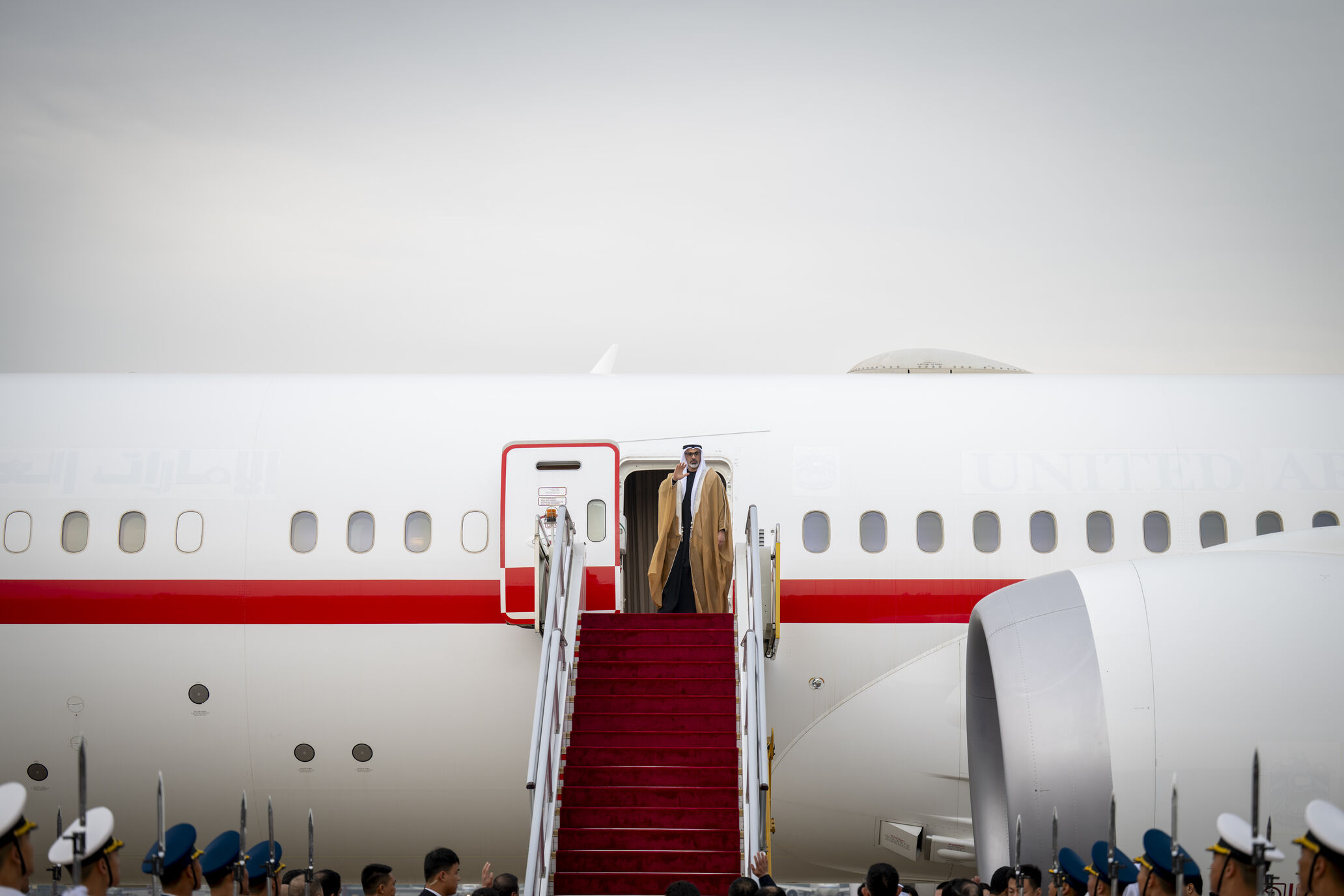 خالد بن محمد بن زايد يختتم زيارة رسمية للصين