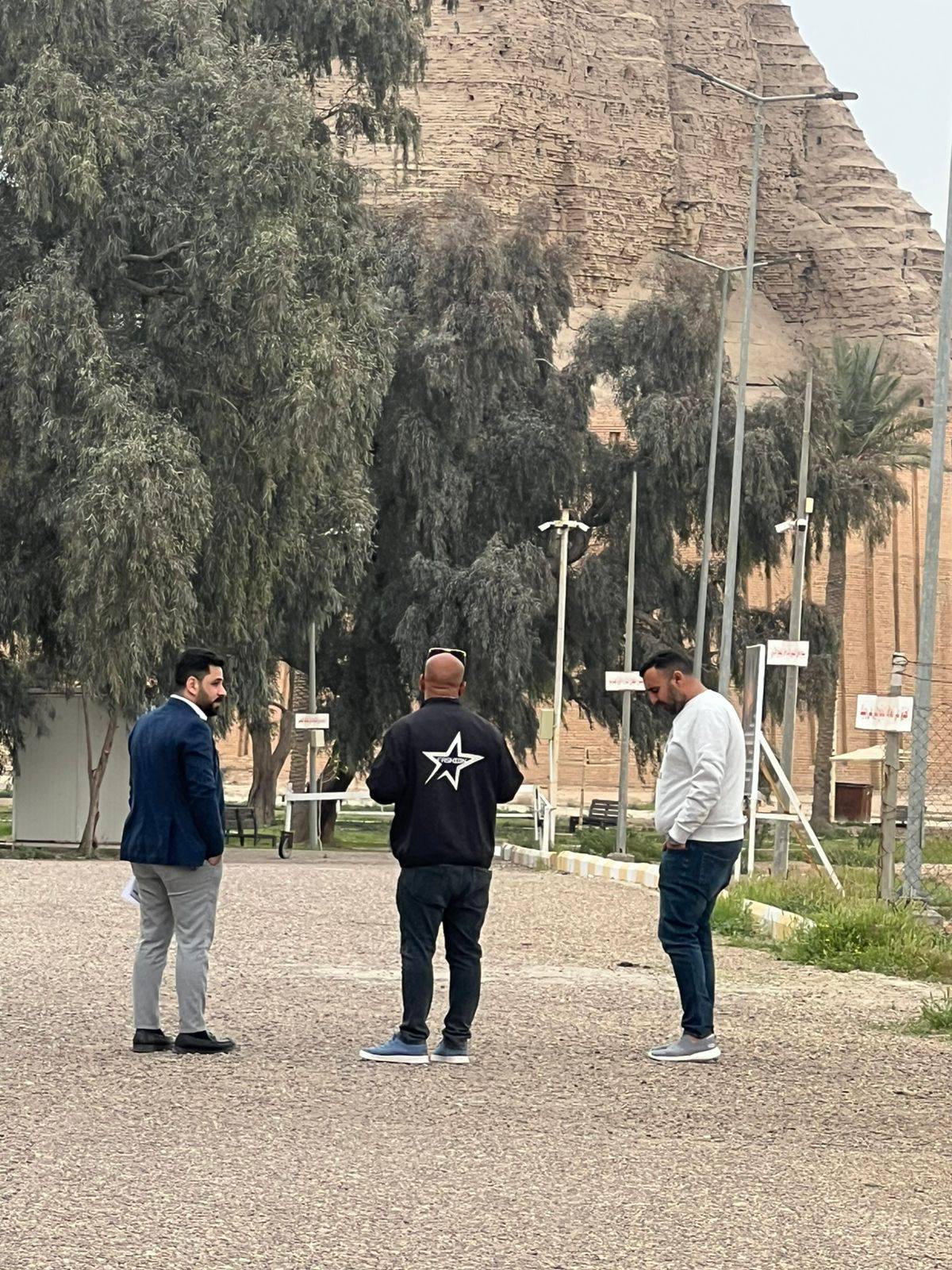 جولة تفقدية على آثار عكركوف واليوسفية في العراق