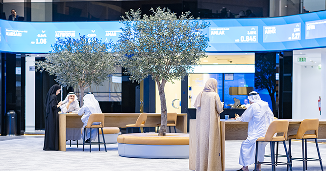 أسهم الإمارات تواصل الصعود بسيولة 1.36 مليار درهم