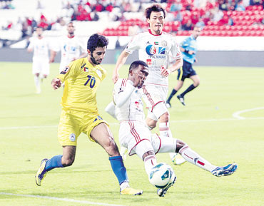 الجزيرة يتغلب على الظفرة وينتزع وصافة المجموعة الثانية